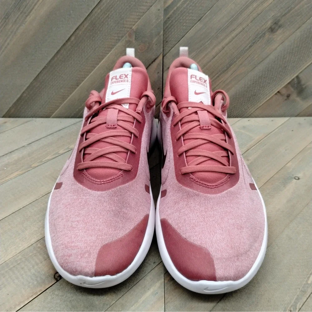 Nike Flex Experience Run 8 Running Shoes Womens Size 11 Light Redwood Pink‎